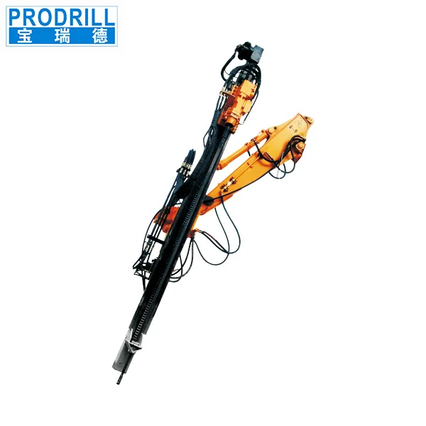 PD45 Mast Drill 32-64mm Excavator Mounted Rock Drill for Drilling and Blasting, Quarrying & Mining