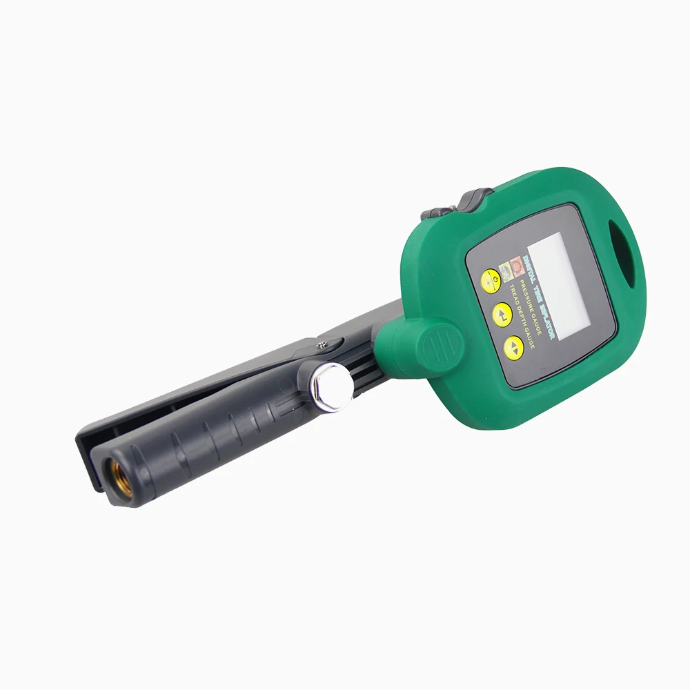 Портативный интеллектуальный цифровой насос duoyi dy19 для накачивания шин с манометром давления и глубины протектора