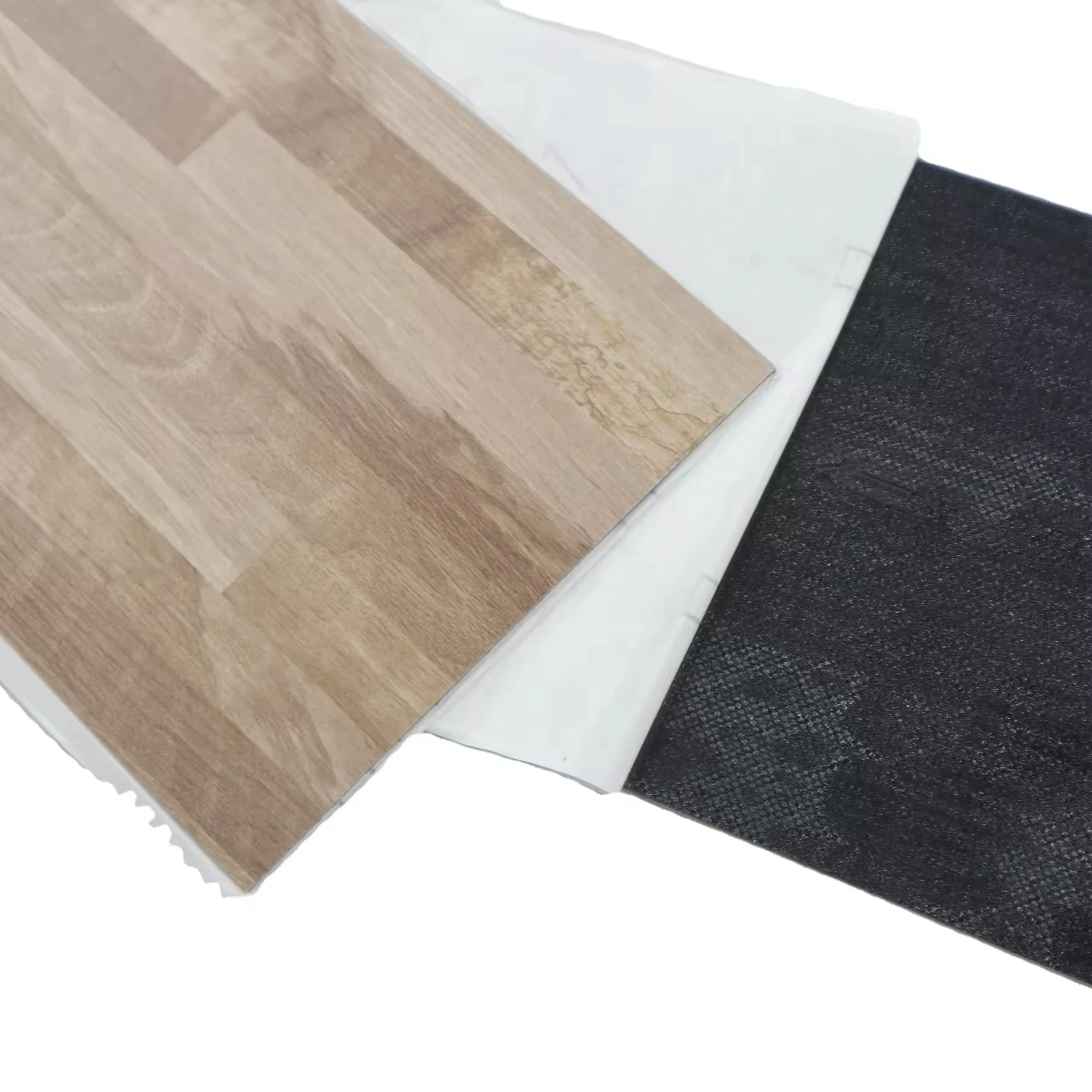 Wood Grain PVC Floor Best Self Adhesive Floor Tiles Waterproof Cheap Peel and Stick Vinyl Tile