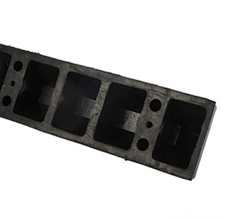 product wholesale durable 183cm rubber car wheel stop parking lot rubber block parking stopper wheel chocks-7