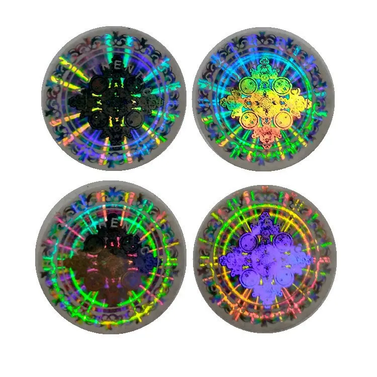 Custom 3d Hologram with Original Laser Holographic Authentic Sticker