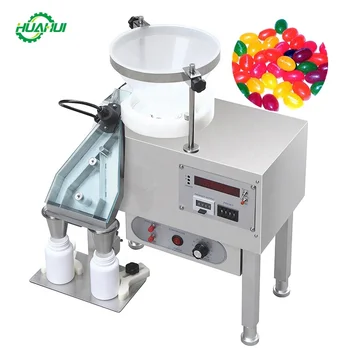 PLC Control Semi-Automatic Capsule Tablet Candy Counting Machine electronic tablet capsule counter