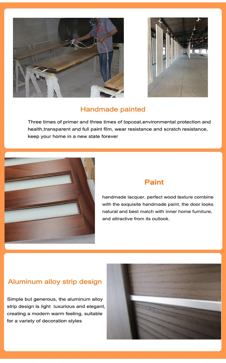 Puertas Interiores De Madera Insonorizadas,Diseño Moderno,Para