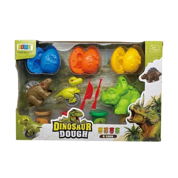 dinosaur dough set