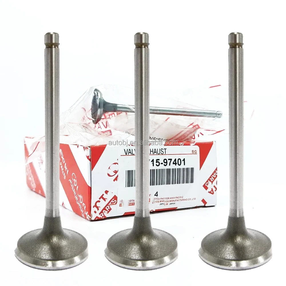 13715-97401 Intake Exhaust valve for Toyota Terios BZ4X Xenia 13711-23030 13711-97401 13711-B1020 13715-23030 13715-B1020