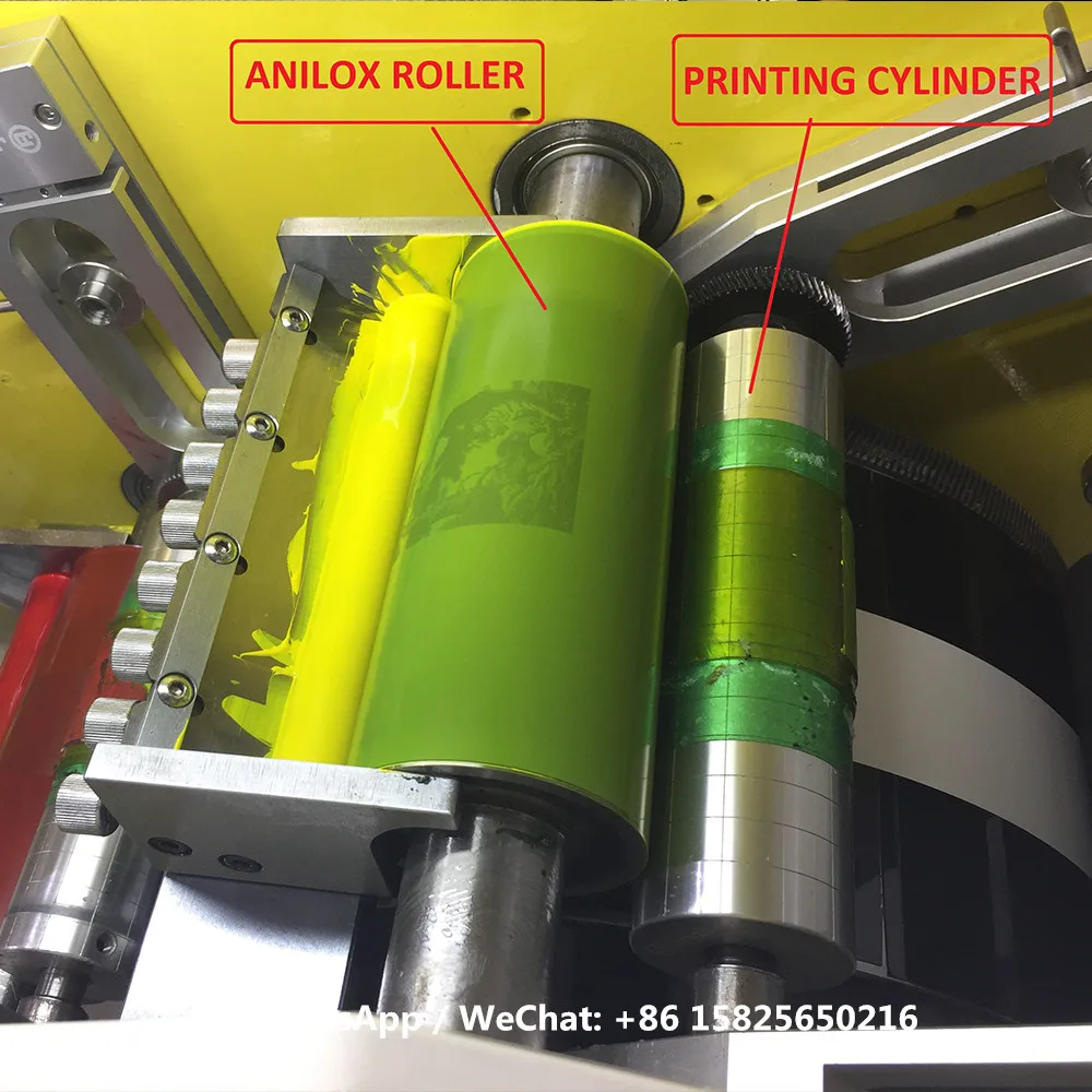 Jingda High Speed 4 Colors Garment Flexo Nylon Taffeta Care Label