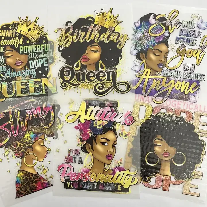 Wholesale Custom Heat Transfer Designs logo Press Sticker Direct to ...