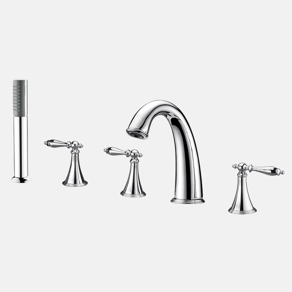 Triple Bathtub Faucet