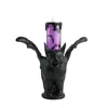 Bat candle light purple