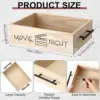 Caja de madera para almacenamiento