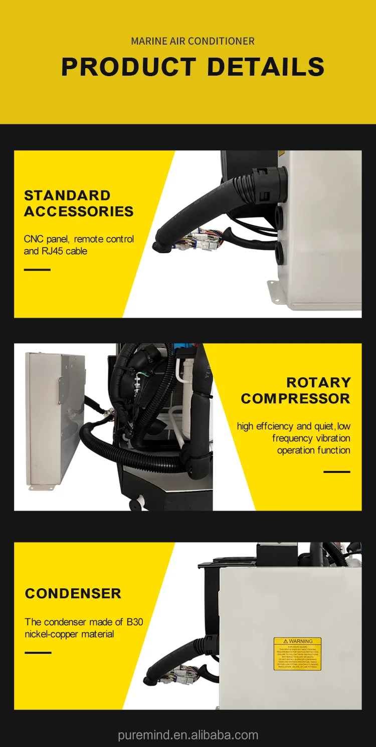 Gree Watercooled Boat Air Conditioning Chiller Ac Fast Cooling/heating