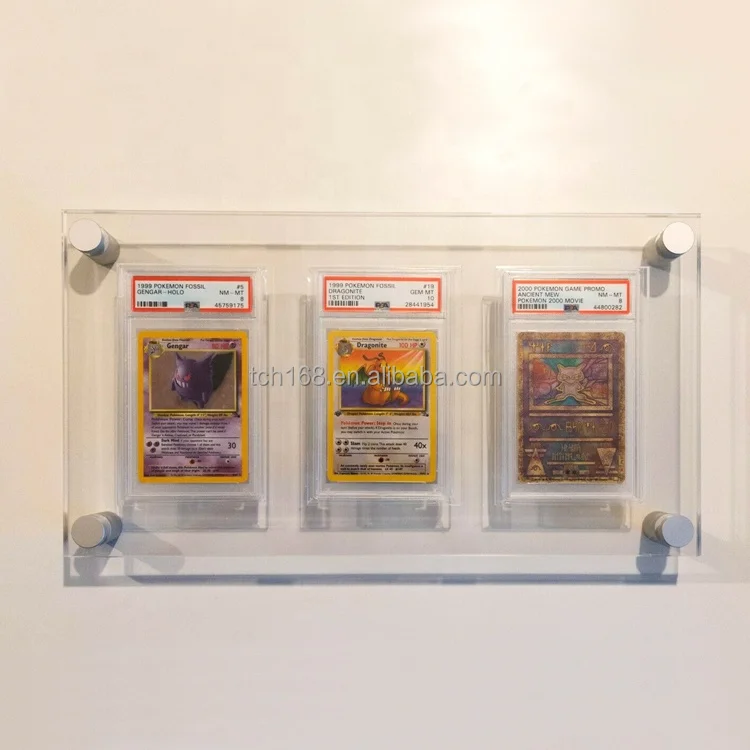 Psa Display Premium Acrylic Magnetic Card Display Case - Ultra Thick Holder For Graded PSA, CGC, BGS Cards Graded Comic Case - Foto 10