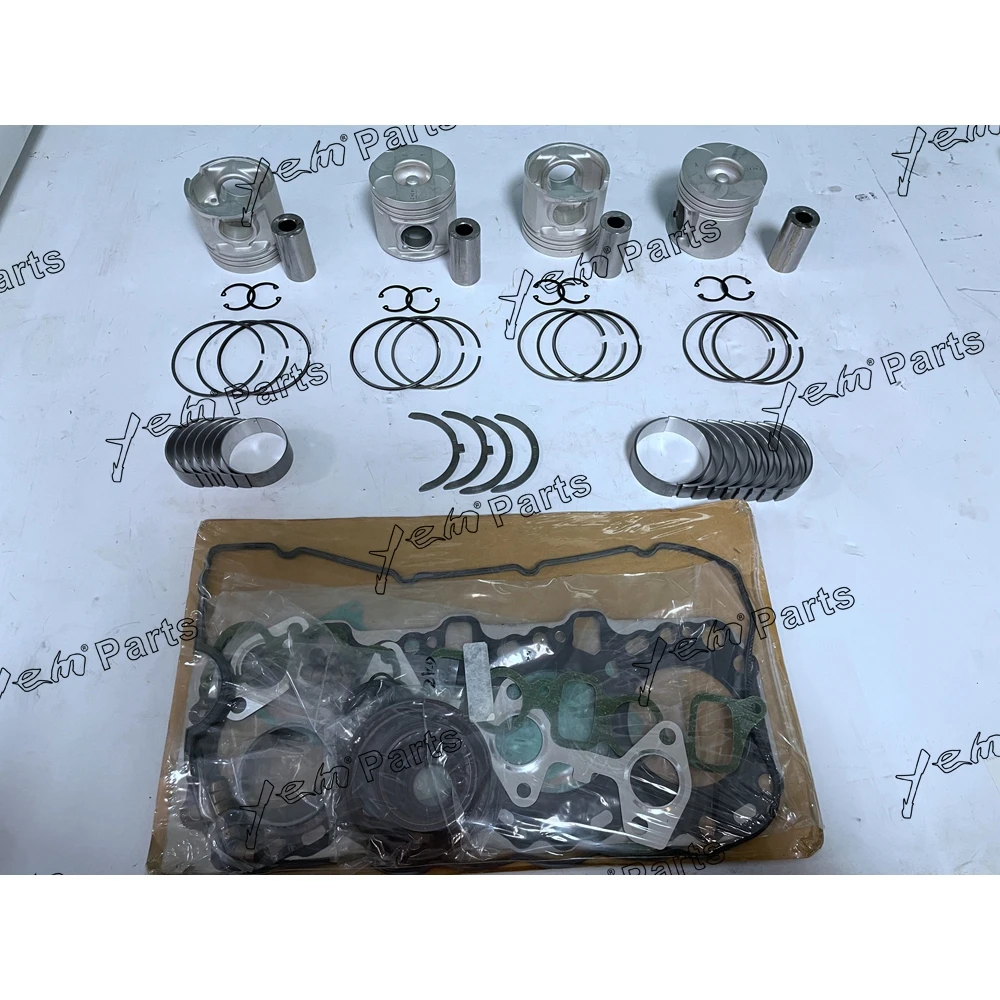 Engine Spare Parts Compatible Supplier 2KD Rebuild Kit With Cylinder Gasket Kit Bearings Piston Rings for Toyota