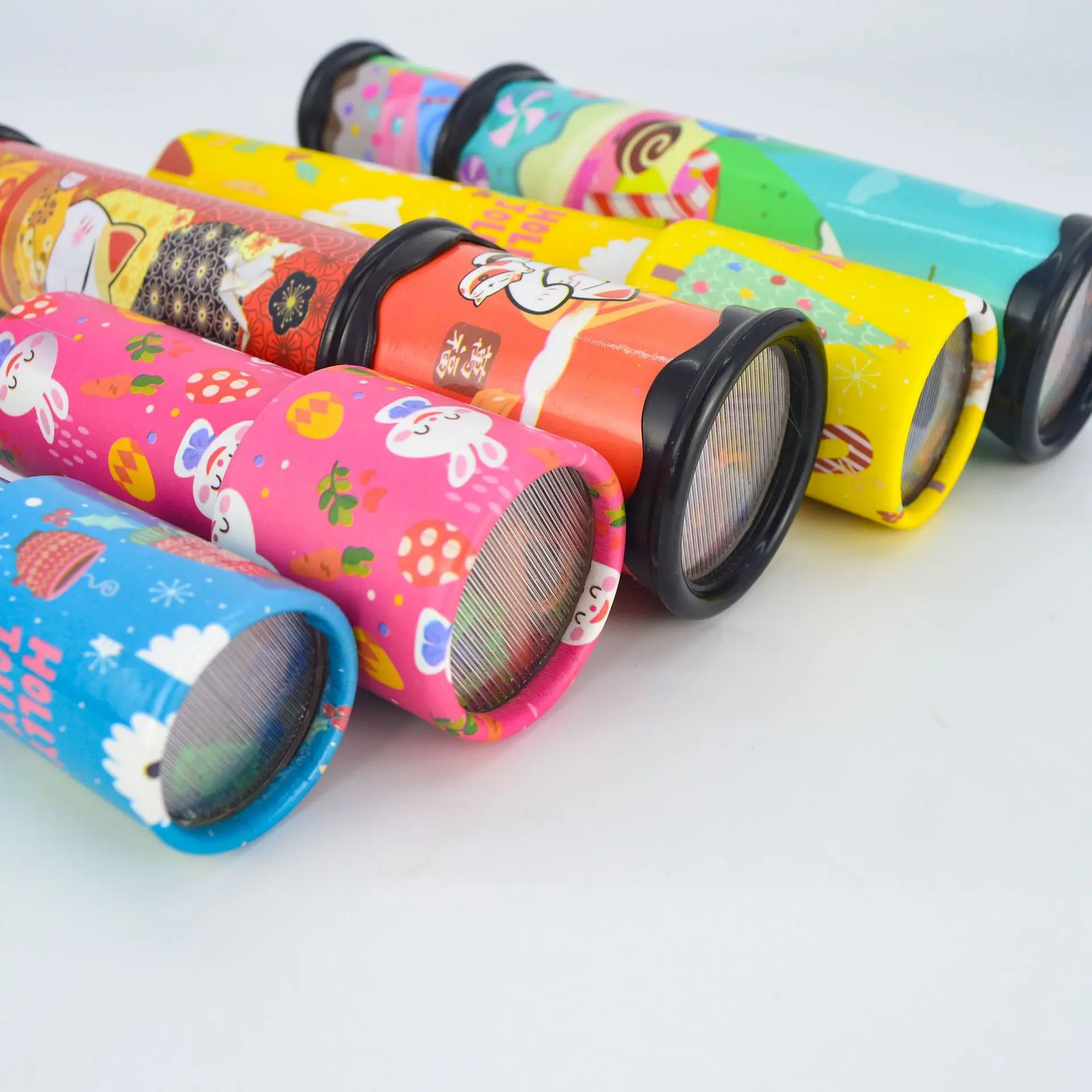 Детский вращающийся калейдоскоп научная и образовательная экспериментальная игрушка креативный подарок