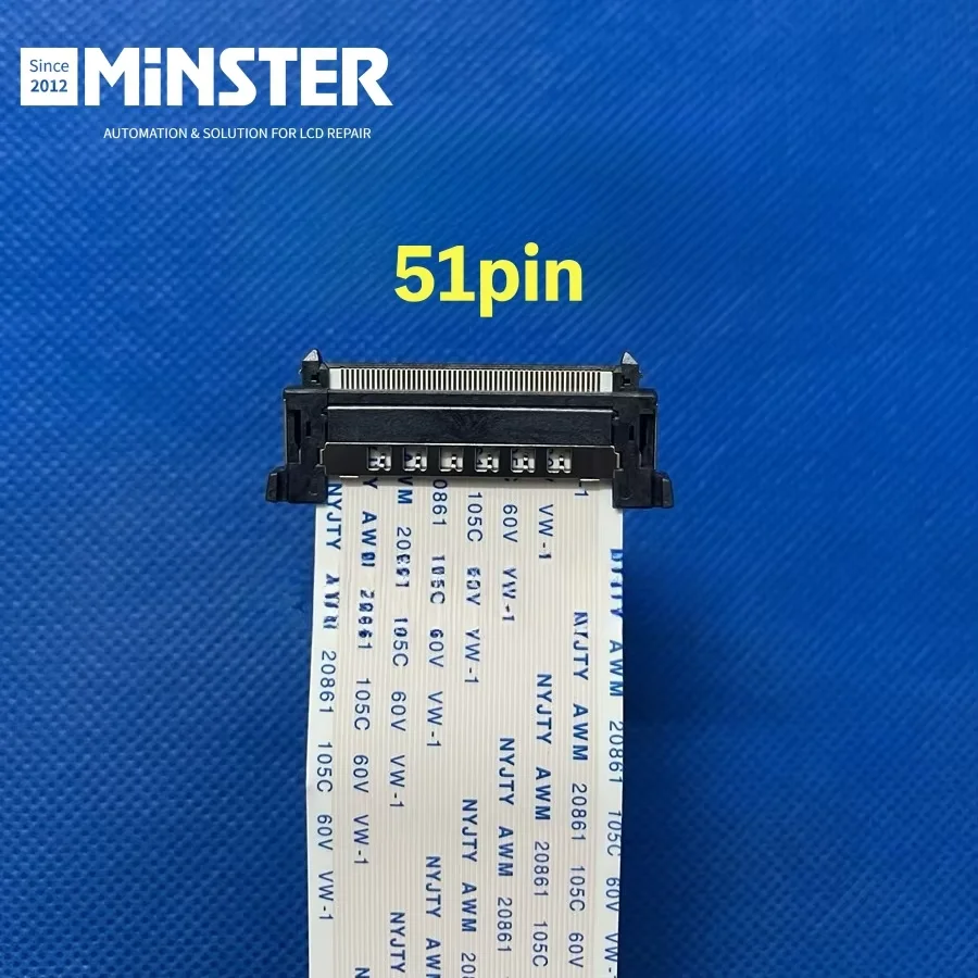 1Pcs/lot 4K 51P 41P HDTV LVDS TV Ribbon Cable AWM 20861 20706 105C 60V VW-1 TV cable V-byOne with I-PEX connector - 13