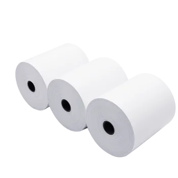 Wholesale Price 55gsm 80x80 Thermal Paper Till Roll Cash Register Paper Roll For Pos Cash Register Machine - Oem Available