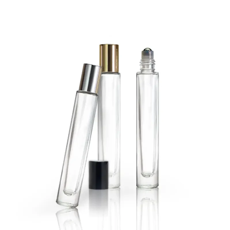Wholesale 3ml 5ml 10ml 30ml Square Perfume Bottle Roll on Empty Bottle Glass Packaging Bottles Cosmetic