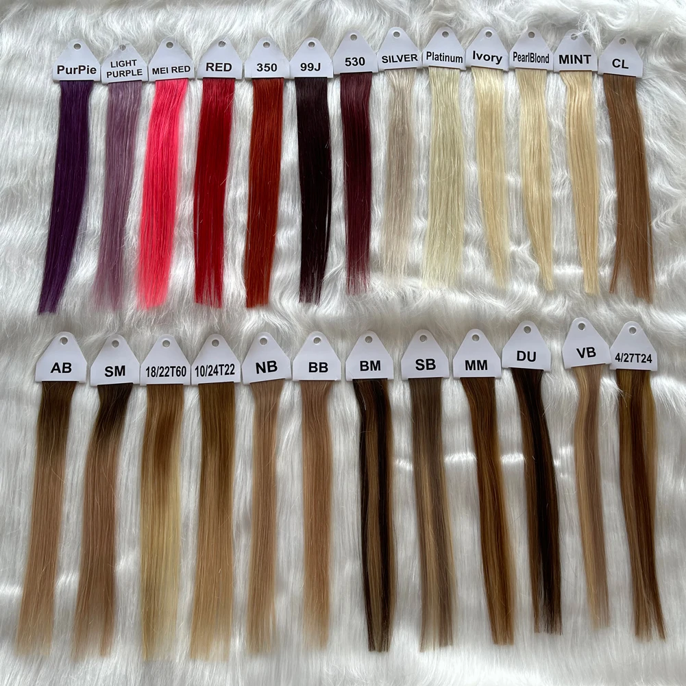 Popular Human Hair Colour Chart Brown White Platinum Blonde 613 Ombre ...