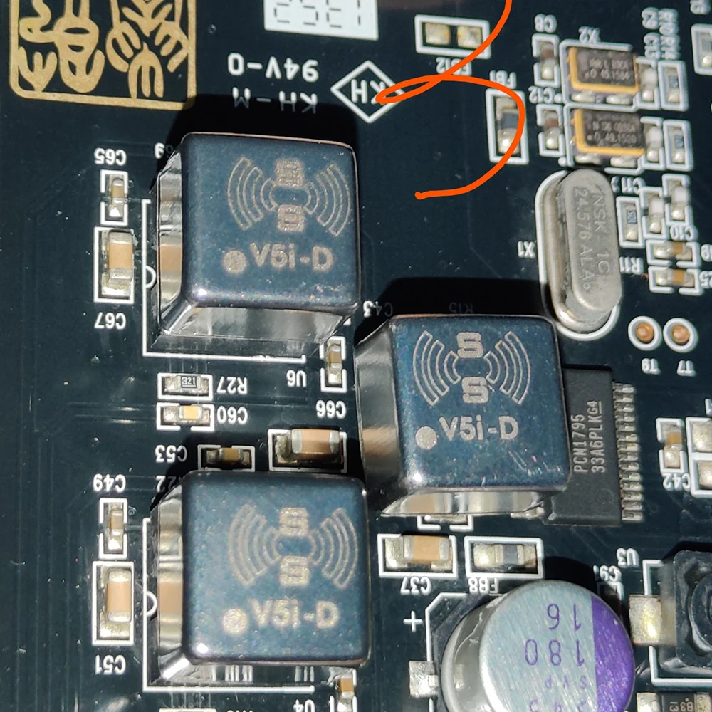 バーソンV5i-SシングルV5i-Dデュアルオペアンプフィーバーイヤーアンプ