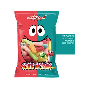soft jelly sweets sour soft chews gummy jelly candy