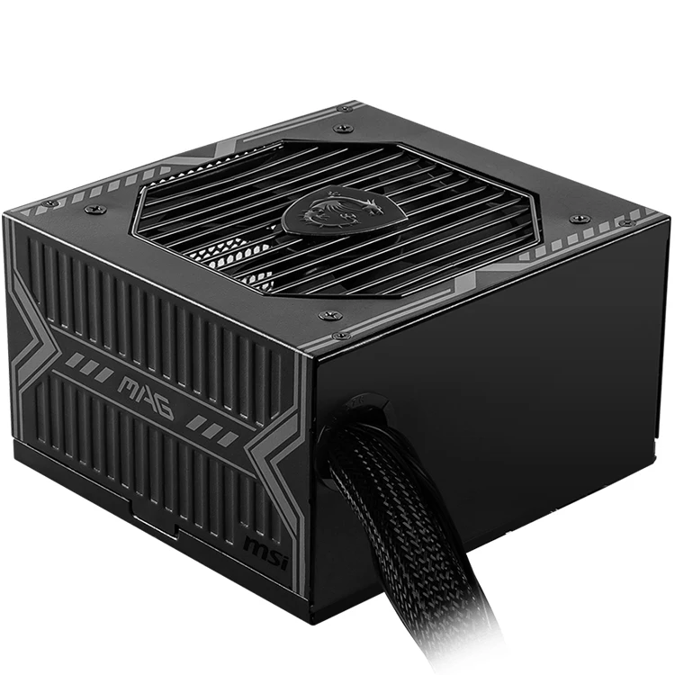 Msi Mag A650亿80 Plus青铜电源atx 650w Psu带120毫米低噪声fanfor Atx