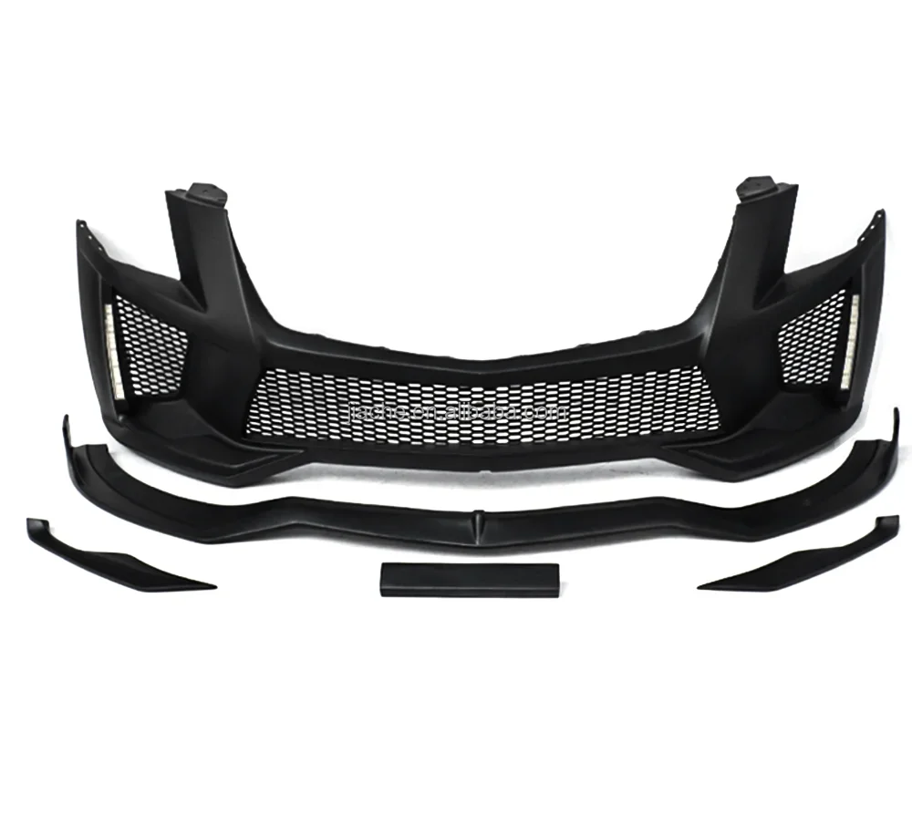 PP Material Front Bumper Racing Mesh Grills Cover for Cadillac ATS 2014 ...