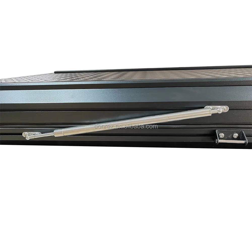 4x4 ऑफरोड वाटरप्रूफ कैम्पिंग क्लैमशेल त्रिकोण हार्ड टॉप टॉप टेंट आउटडोर वाहन छत टॉप टेंट 7