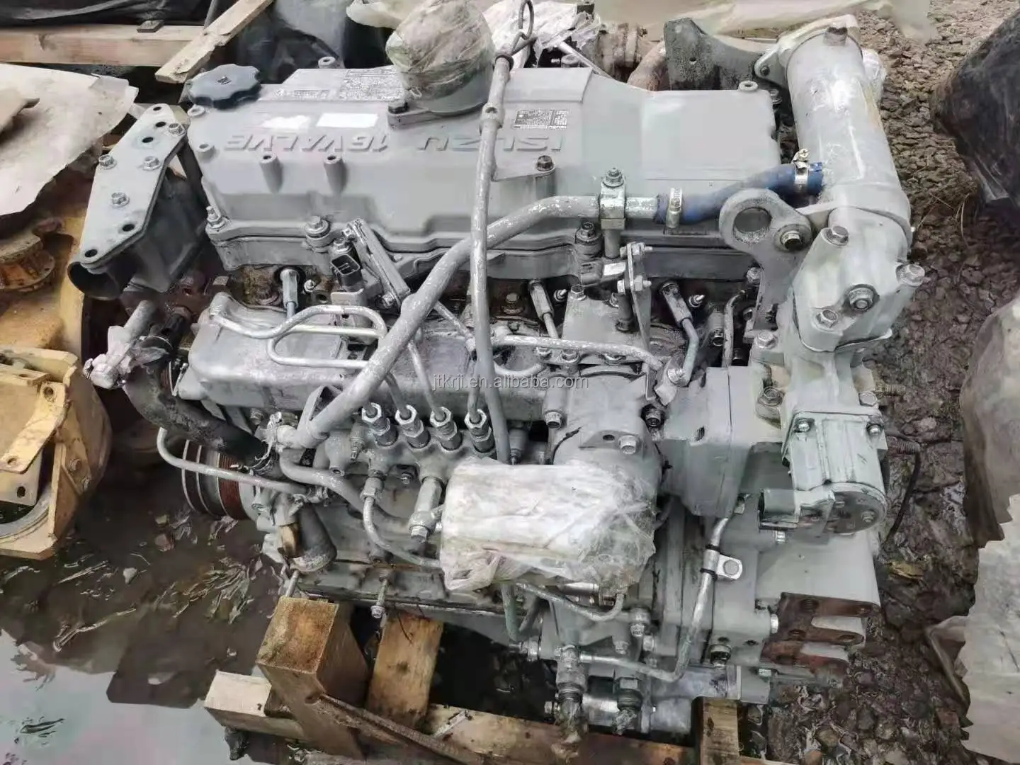 Used Diesel Engine For Isuzu 4hf1 4hk1 4hg1 Complete Engine Genuine Nkr ...