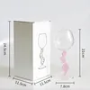 Pink wine glasses