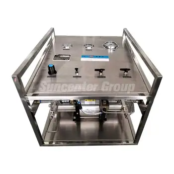 Suncenter High-Pressure Gas Booster System Pneumatic Oxygen Test Bench