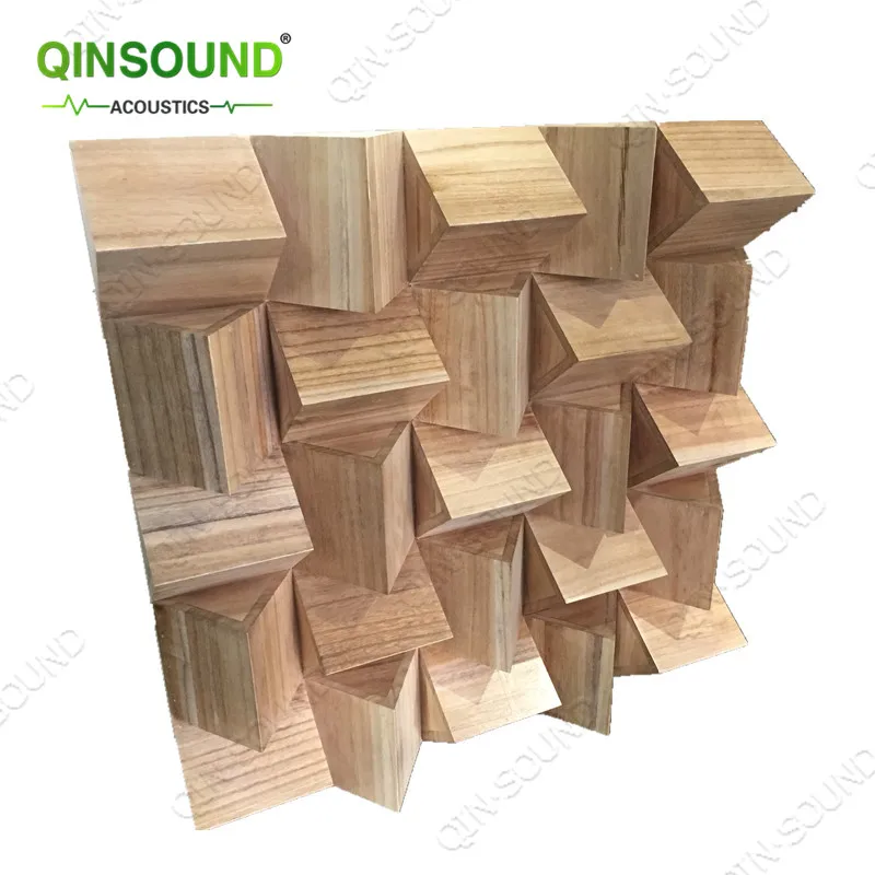 Cinema Diffusion Material Sound Quality Regulation Triangle Diffuser