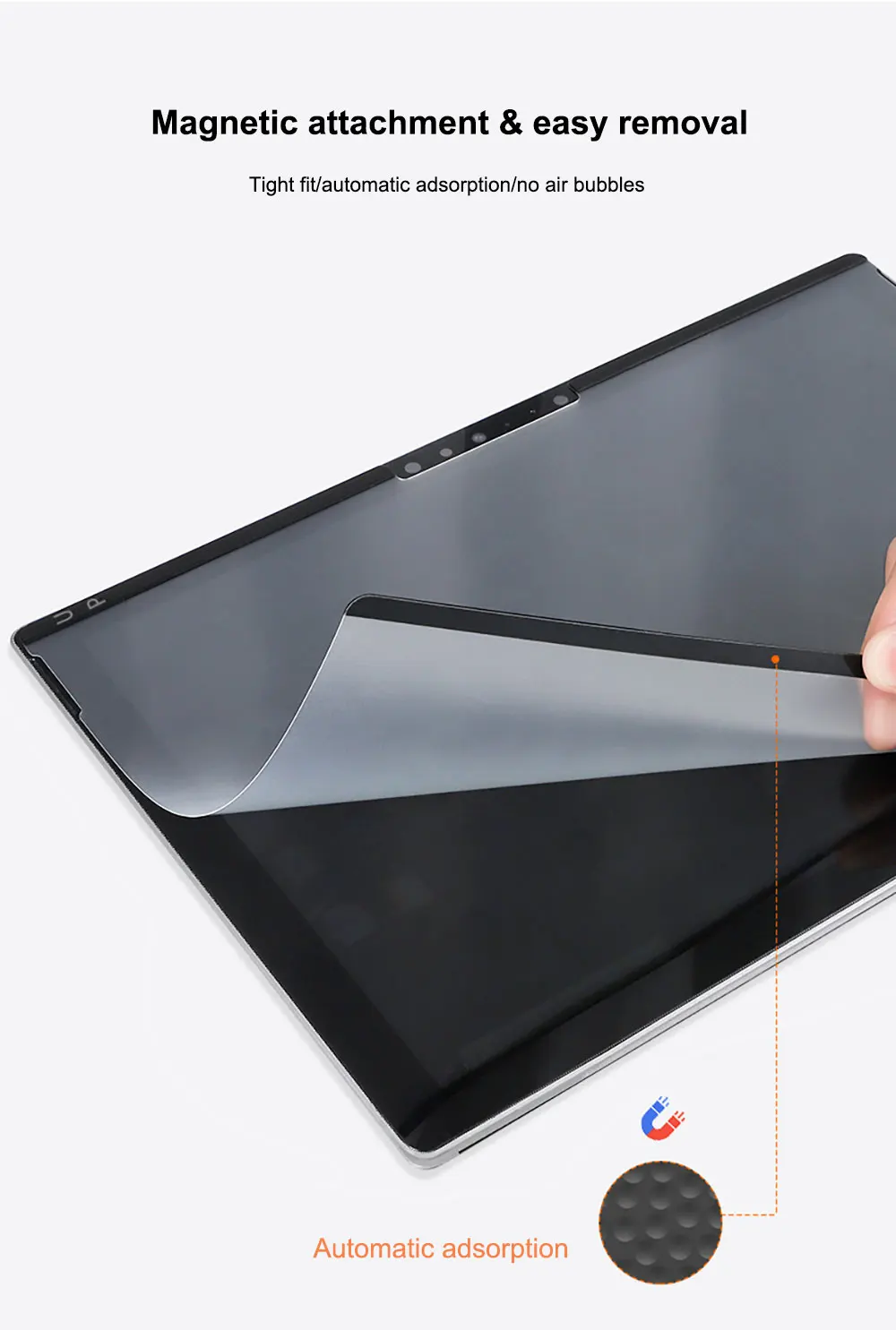 Tablet Tempered Screen Protector For Microsoft Surface Pro 9 8 7 Go 3 Glass High Quality Knock-Down Drawing Paper Ghm096 Laudtec factory