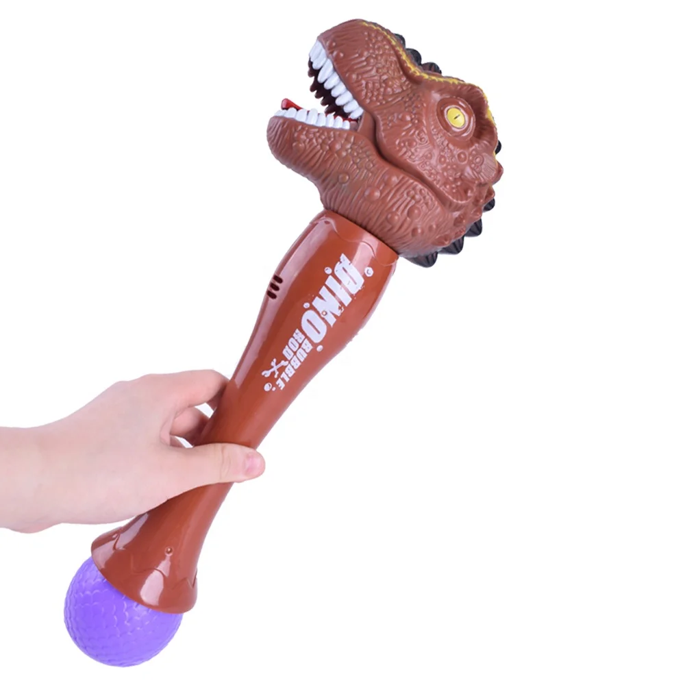 Детская летняя уличная электрическая палочка с пузырьками новейшего дизайна, игрушки, набор палочек с пузырьками динозавров