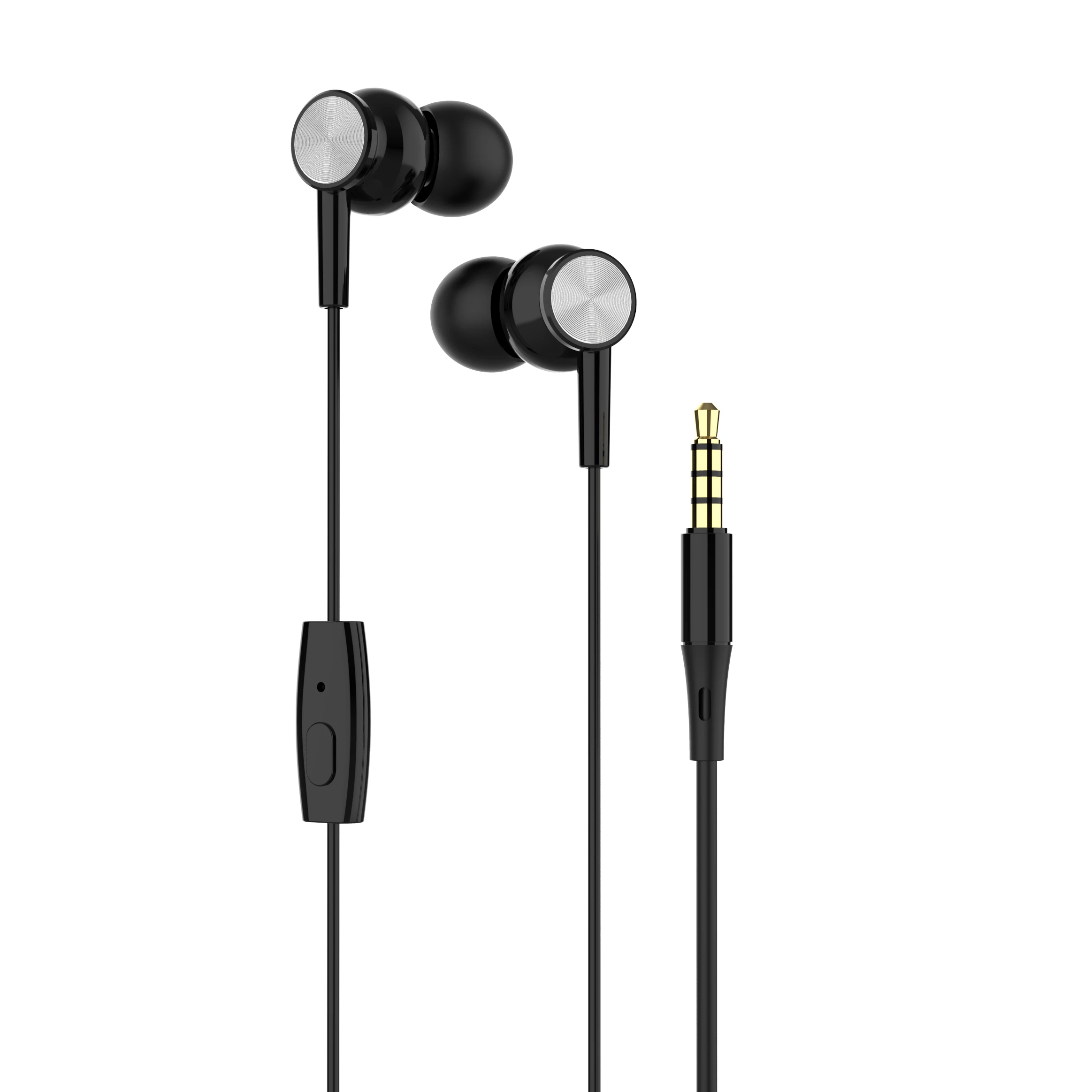 Wired Earphone Adjustable Volume 3.5mm 