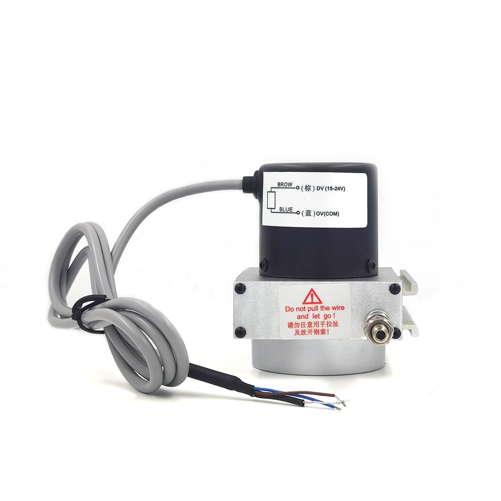 200mm Linear Encoder Draw Wire Displacement Sensor with Length String ...