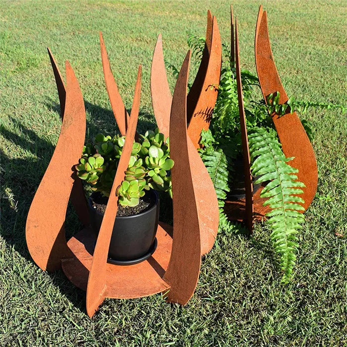 Fioriera In Metallo Beige Katia | Maisons Du Monde - Foto 8