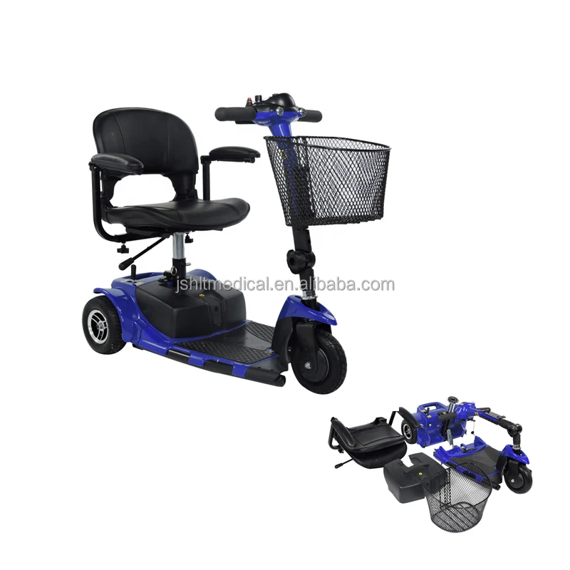 Elderly Electric Scooter Disabled Handicapped Travel 3 Wheels 4 Wheels