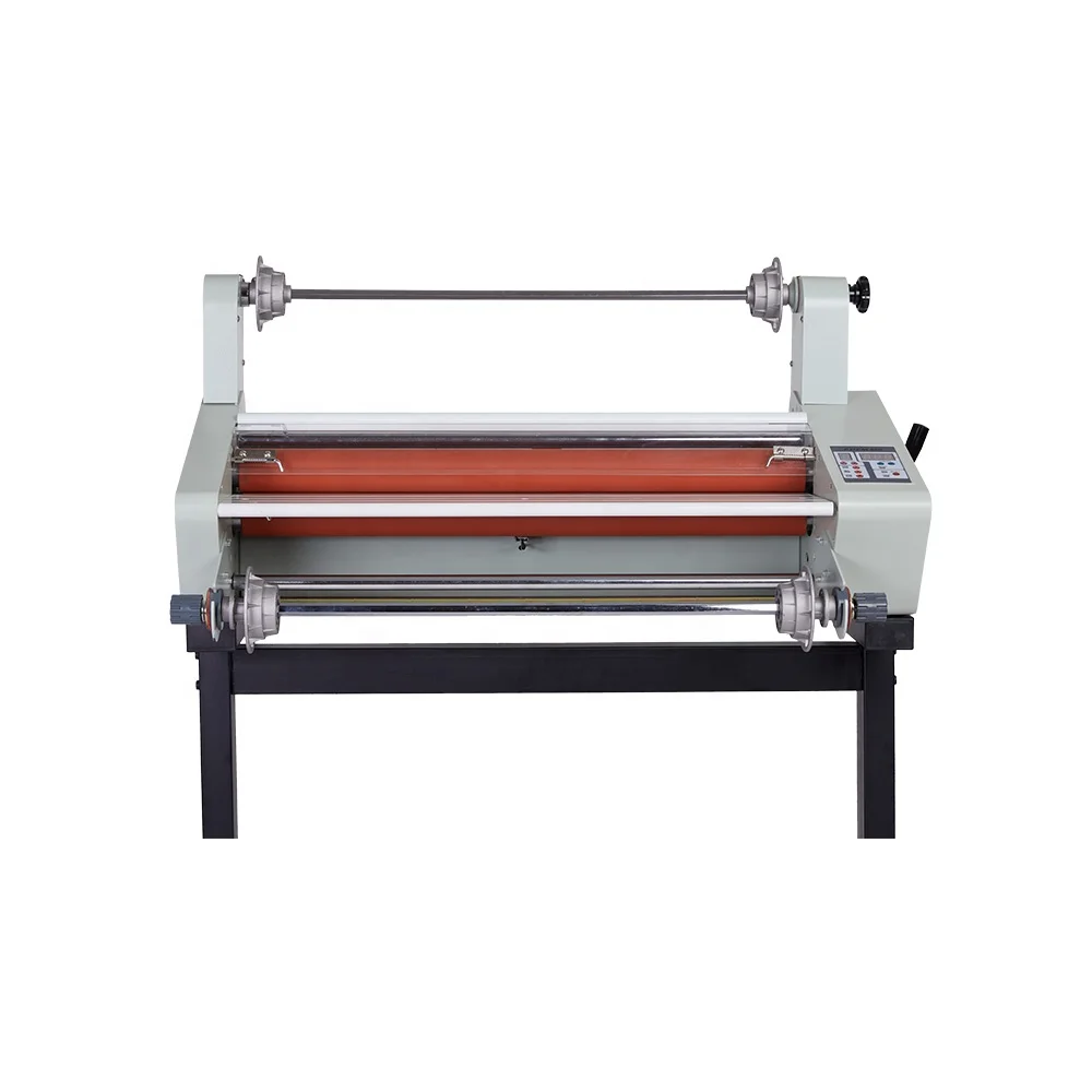 Pingda Factory PDFM650 650mm A1 A2 A3 Size Automatic Cold and Hot Roll to Roll Laminator Roll Laminating Machine for Office