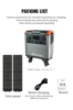 4000W Power Station+400W foldable Solar Panelx2