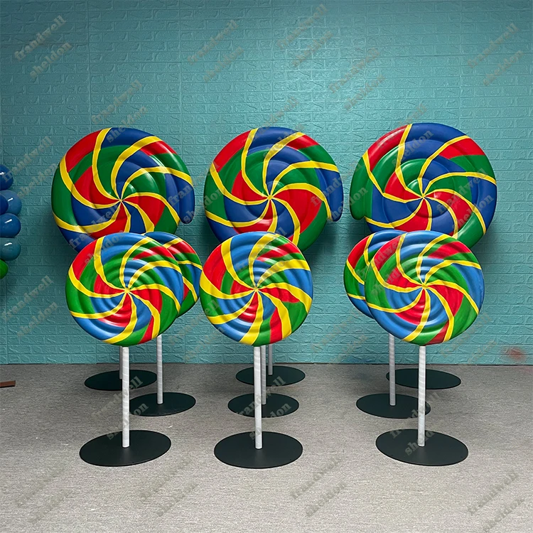 Lighted Color Ice Cream Donut Macaroon Prop/ Pastel Donut Macaroon