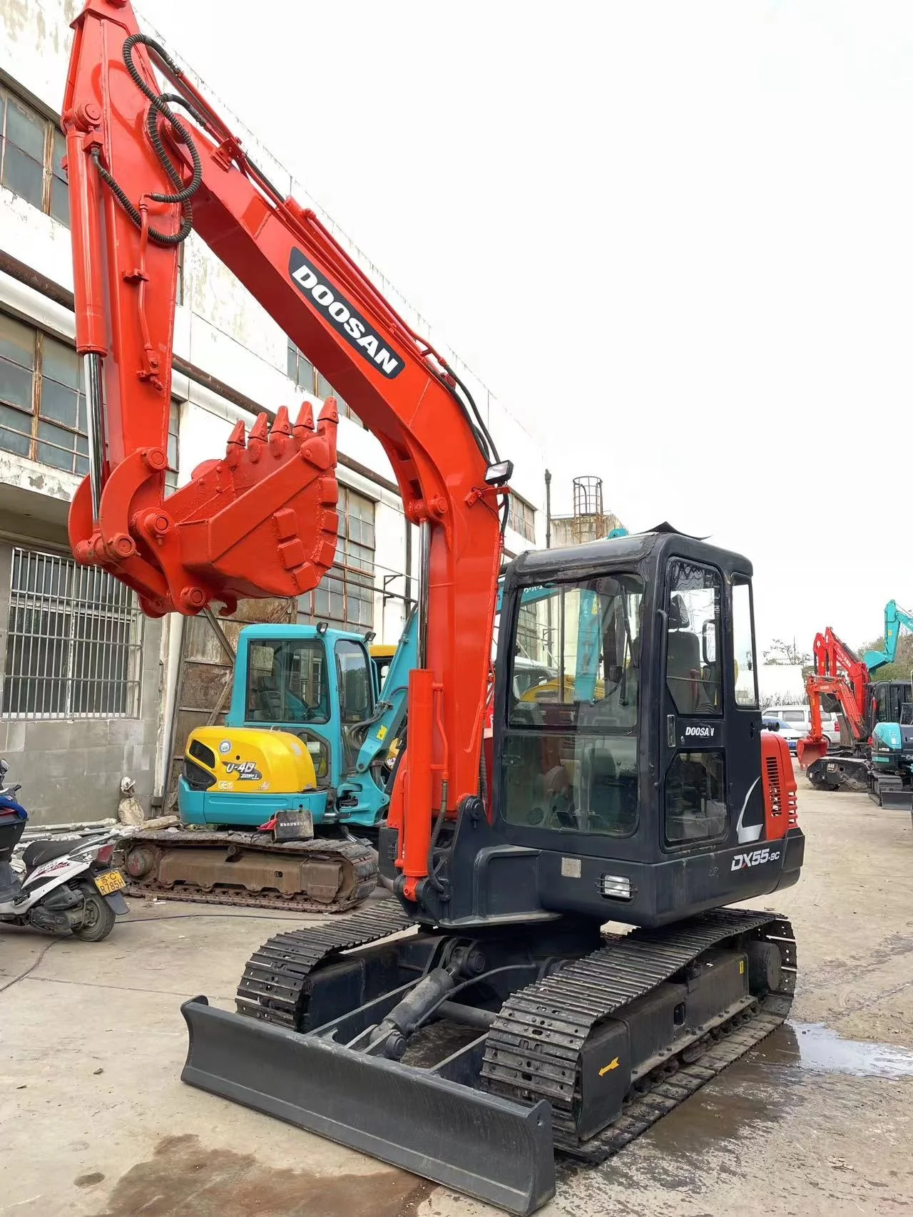 Doosan Mini Korea Excavator Price Excavator Dx55 Used Excavator For