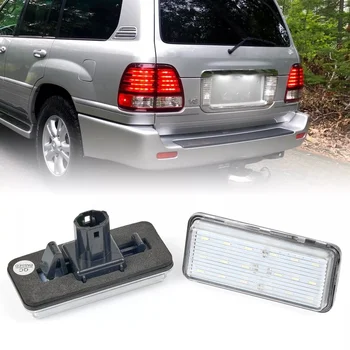 YBJ car accessories License Plate light FOR land cruiser 4500 4700 LC100 2003-2007 LX470 Rear plate Lamp FJ100 Back Tag Light