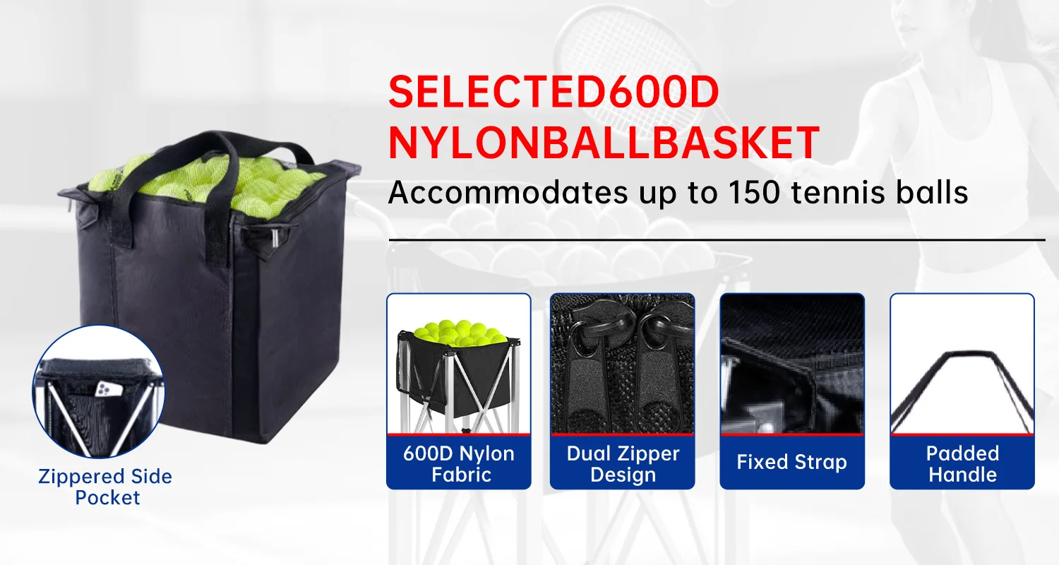 Wholesale Tennis Ball Hopper, PortablePickleball Ball Hopper with ...