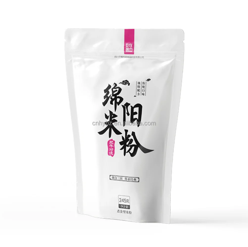 Laminated Composite Food Selfstanding Packaging For Rice Noodles Bean Vermicelli Instant