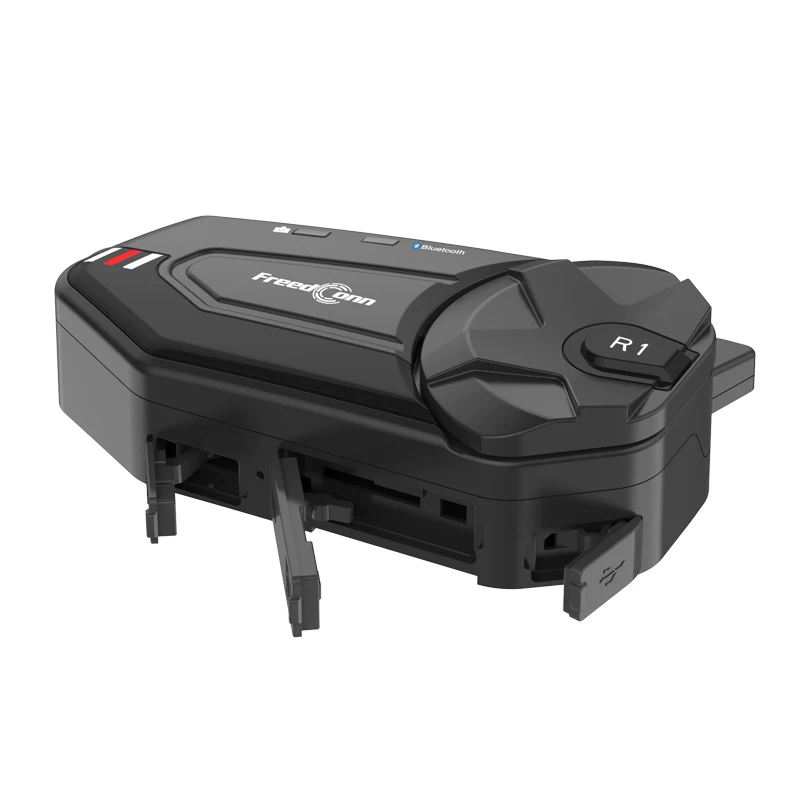 Freedconn R1-PLUS 1080P Bluetooth Intercom Motorcycle Recorder