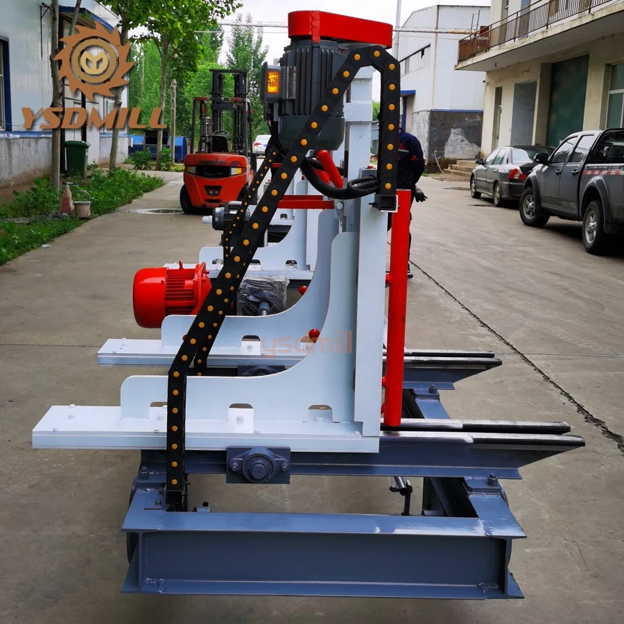 Sawmill Woodworking Log Carriage With Band Saw Machine for Wood Cutting