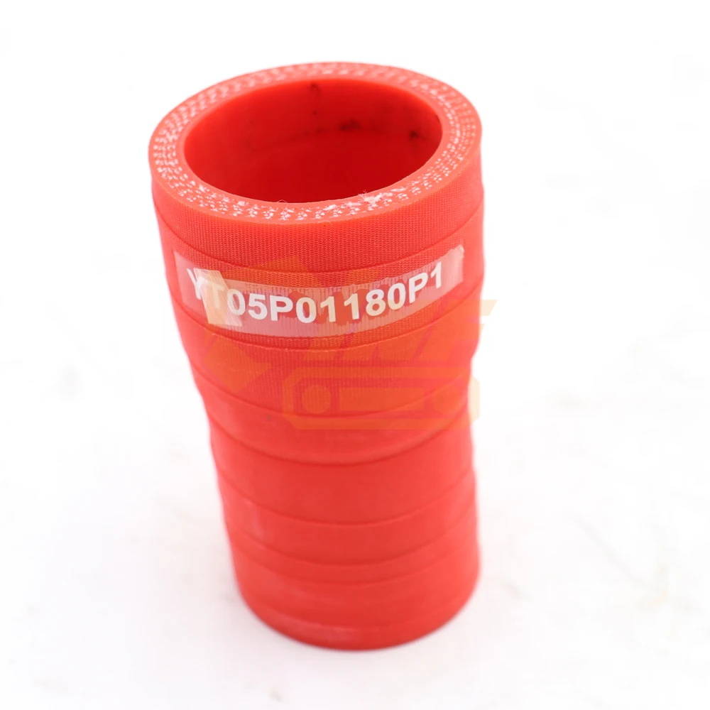 High Temperature  Sk70-8 Excavator Straight Air Hose Intercooler Turbo Reducer Silicone Hose Yn05P01180P1 Yt05P01180P1