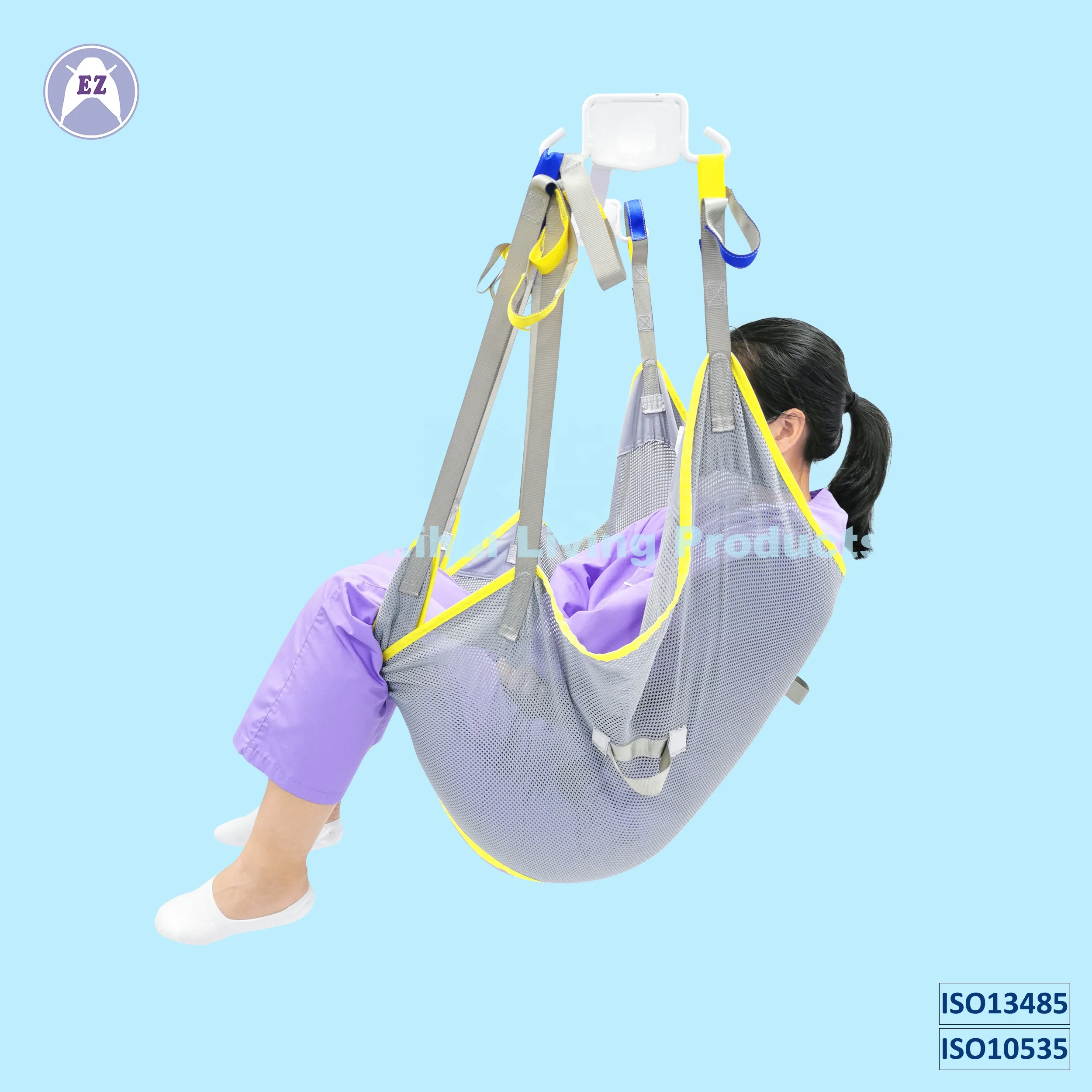 Medical Supplies Health Care Products Disabled Elderly Hoist Moving Aids Patient Hoyer Transfer Lift Mesh Sling