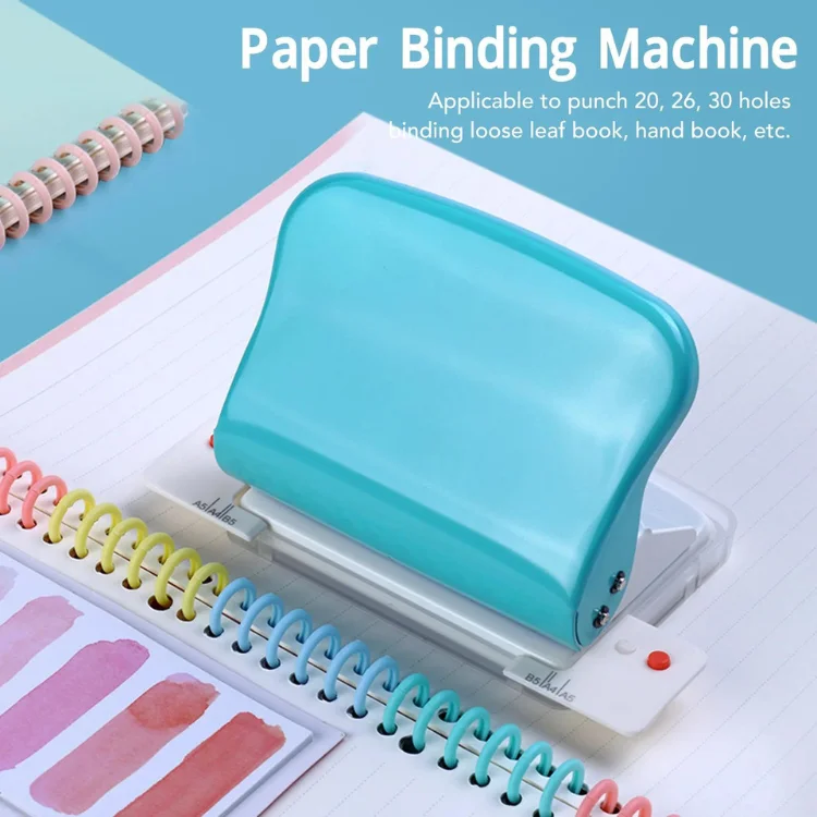 Electric Coil Spiral Binding Machine With 100 Binding Spines – Book Maker For Home Or Office