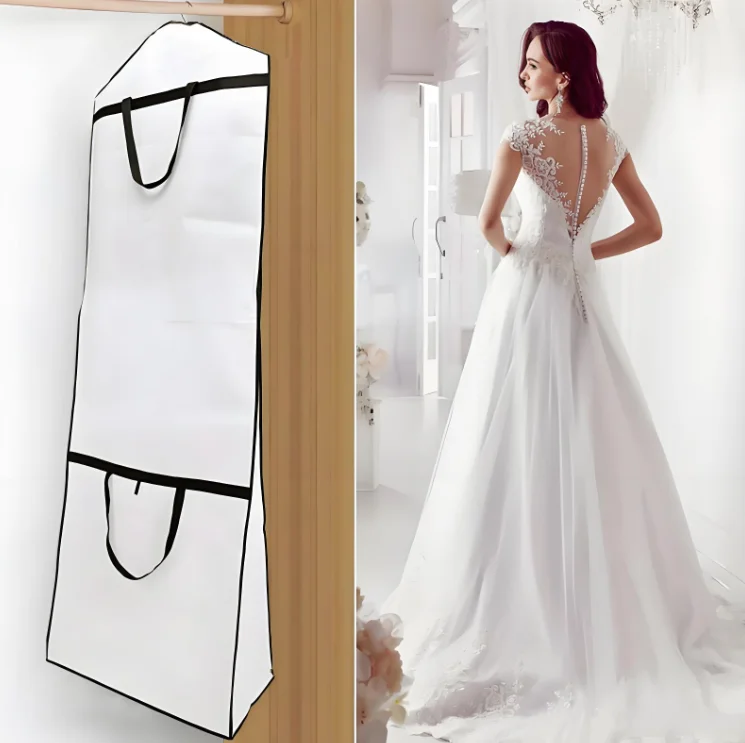 Ball Gown Garment Bag For Wedding Dress Bridal Wedding Evening Gown Garment Bag Wedding Gown Big